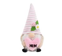 Mothers Day Gonk Decorations, Handmade Gonks Dwarf Doll Gifts for Him Her, Plush Valentines Gonk Handmade Gnome Dolls Spring Mini Faceless Dwarf Elf Decorations for Mother's & Valentine's Day (A-1)
