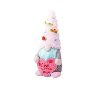 Mothers Day Gonk Ornament, Faceless Doll Decoration, Plush Valentines Gonk Handmade Gnome Dolls Mini Faceless Tomte Dwarf Elf Decoration for Mother's & Valentine's Day Gift (Male)