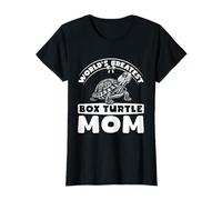 Mothers Day Greatest Box Turtle Mom Reptile Turtle Owner T-Shirt