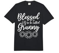 Mother's Day Ideas Mothers Day Blessed to Be Called Granny Comfort Colors Adult Heavyweight T-Shirt