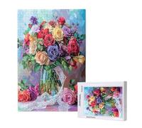 Mother'S Day Jigsaw Puzzles for Adults 4000 Flower Puzzles for Adults Wooden, Funny/Difficult/Impossible/Challenging Decompression Games, As a Birthday for Women and Men ML-468