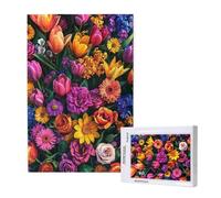 Mother'S Day Jigsaw Puzzles for Adults 4000 Flower Puzzles for Adults Wooden, Funny/Difficult/Impossible/Challenging Decompression Games, As a Birthday for Women and Men ML-1268