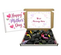 Mother's Day Liquorice Mixture Sweet Box, Fun Quality Pick n Mix Selection Letterbox Gift (450g, Customised)