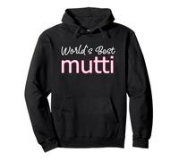 Mothers Day Mom Apparel German Mutter World's Best Mutti Pullover Hoodie