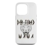 Mother's Day Mom Def tired Mama Tiger Tired Coffee Nursing Case for iPhone 13 Pro