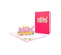 (Mother's Day - mom) Happy Mother's Day greeting card 3D three-dimensional creative holiday blessing card