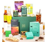 Mother's Day, Mum Dairy Free Hot Chocolate Gift Hamper Basket, Luxury Gourmet Gifts for Women, Her, with Dairy Free Chocolate by EDEN & CO - Plus Non-Alcoholic Mocktails