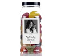 Mothers Day Natural Fruit Jellies Sweet Gift Jar by Just Treats - Photo - A Mother's Love - J24