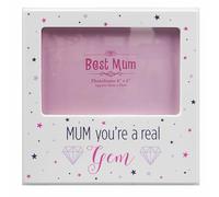 Mothers Day Photo Frame 4" x 6" Mum You're a Real Gem 8320