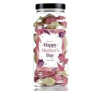 Mothers Day Pink and White Mice Sweet Gift Jar by Just Treats - Personalised - A Blossom of Love - J26