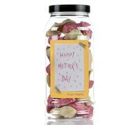 Mothers Day Pink and White Mice Sweet Gift Jar by Just Treats - Personalised - A Child’s Love - J26