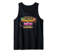 Mothers Day Special Education Teacher and Mom for Women Tank Top