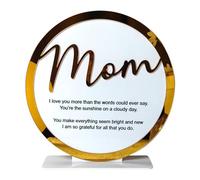 Mother's Day Table Sign, Acrylic Sign for Mothers Day | Desk Decorative Sign | Gratitude Acrylic Sign, Decorative Table Sign, Decoraz