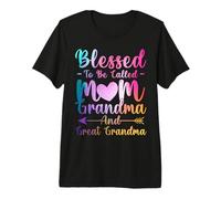 Mother's Day to Be Called Mom and Great Grandma Women Premium T-Shirt