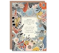 Mother's Day To My Darling Wife From Husband Funny Fun Humour Joke Greeting Card