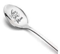 Mothers Gifts for Mum Spoon Mom Birthday Christmas Gifts for Mummy Mama Mum’s Latte Spoon for Mother Gifts for Mom Gifts from Daughter Son