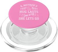 Mother's Hug Lasts Forever Love Quote Family PopSockets PopGrip for MagSafe