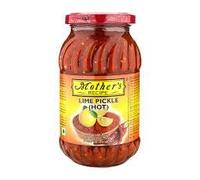 Mothers Lime Pickle Hot 500gm(Pack of 6) | Handcrafted Quality | Premium Ingredients | Spicy Kick | Authentic Experience | Preservative-Free | Versatile Condiment