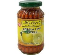 Mother's Recipe Kerala Lime Pickle - 300g | Bold and Zesty Flavor | Traditional Keralian Taste | Handpicked Fresh Limes | No Artificial Preservatives | Ideal for Rice, Dosa, Idli, and More