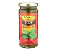 Mother's Recipe Mint Chutney - 250g (Pack of 6) | Traditional Indian Condiment | Fresh & Zesty | Ready to Eat | Vegetarian-Friendly | No Artificial Preservatives | Versatility as a Spread and Dip