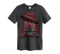 Mothership Led Zeppelin T-Shirt Amplified Charcoal XS