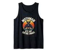 Mothman Ate My Entire Snack Funny Cryptid Tank Top