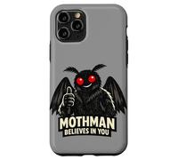 Mothman Believes In You Paranormal Cryptozoology Dark Humor Case for iPhone 11 Pro