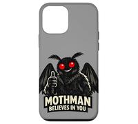 Mothman Believes In You Paranormal Cryptozoology Dark Humor Case for iPhone 12 mini