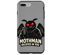 Mothman Believes In You Paranormal Cryptozoology Dark Humor Case for iPhone 7 Plus/8 Plus
