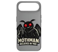 Mothman Believes In You Paranormal Cryptozoology Dark Humor Case for iPhone Air
