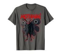 Mothman Cryptid Art Red Eyes Urban Legend Horror Halloween T-Shirt