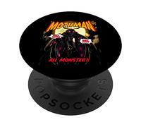 Mothman Cryptid Art Vintage Point Pleasant Retro Mothman PopSockets Swappable PopGrip