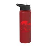 Mothman Cryptid Creature Stainless Steel Insulated Water Bottle