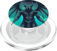 Mothman Cryptid Horror Cryptid Gothic Heavy-Metal Style PopSockets PopGrip for MagSafe