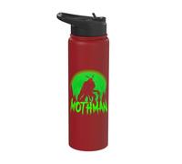 Mothman Cryptid Stainless Steel Insulated Water Bottle