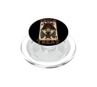 Mothman Cryptid Trick or Treat Devil Angel Playing Card PopSockets PopGrip for MagSafe