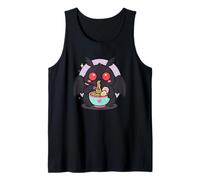 Mothman Eating Ramen Kawaii Japanese Food Men Women Kids Tank Top