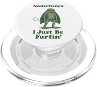 Mothman Fart Funny Cryptid Legend Humor Men Women PopSockets PopGrip for MagSafe