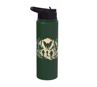 Mothman Forest Hiking Trails Cryptid Camping Horror Nature Stainless Steel Insulated Water Bottle