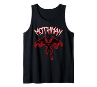 Mothman Gifts Moth Man Cryptozoology Retro Creepy Folktales Tank Top