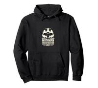 Mothman Investigation Unit Cryptid Hunter Squad Pullover Hoodie