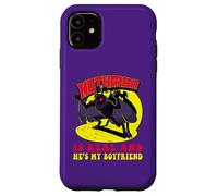 Mothman is Real & He's My Boyfriend Funny Cryptid Creatures Case for iPhone 11