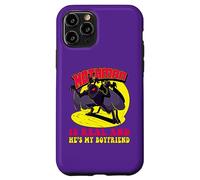 Mothman is Real & He's My Boyfriend Funny Cryptid Creatures Case for iPhone 11 Pro
