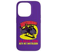 Mothman is Real & He's My Boyfriend Funny Cryptid Creatures Case for iPhone 14 Pro