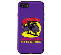 Mothman is Real & He's My Boyfriend Funny Cryptid Creatures Case for iPhone SE (2020) / 7/8