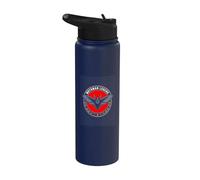 Mothman Legend Mothman Legend Cryptid Emblem Stainless Steel Insulated Water Bottle