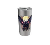 Mothman Monsters Folk Creatures Local Cryptid Stainless Steel Insulated Tumbler