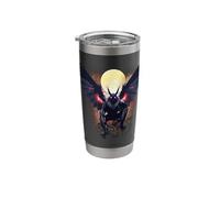 Mothman Monsters Folk Creatures Local Cryptid Stainless Steel Insulated Tumbler