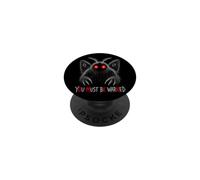 Mothman Omen Warning Urban Legend Folklore Lore Halloween PopSockets Adhesive PopGrip