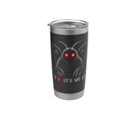 Mothman Omen Warning Urban Legend Folklore Lore Halloween Stainless Steel Insulated Tumbler